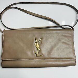 Yves Saint Laurent Beige Crossbody Bag